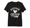 Baseball Sister Funny Baseball T-Shirt - Custom Art Print Men Women - T-Shirt, Sweatshirt, Hoodie