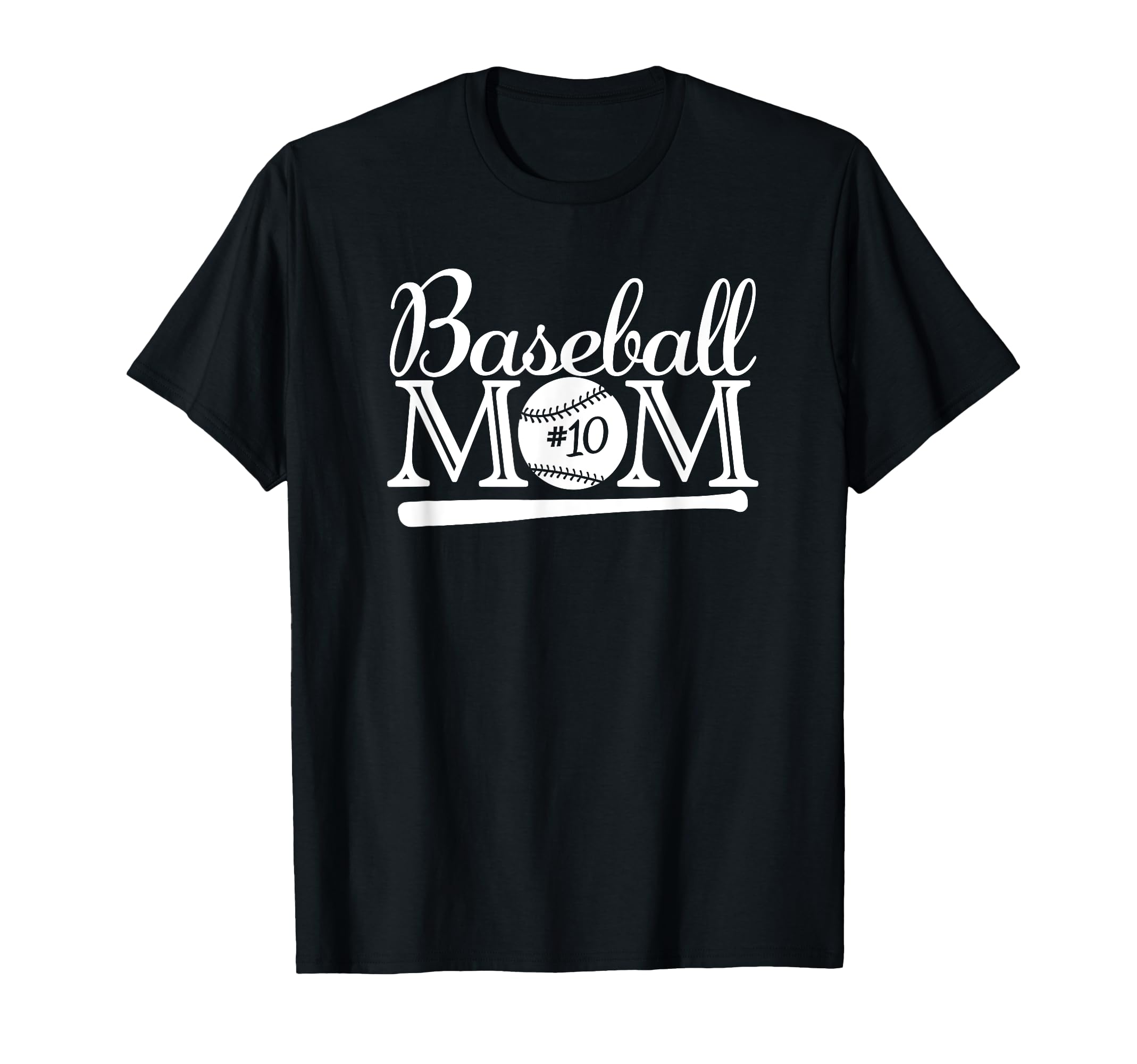 Baseball 10 Jersey Mom Favorite Player T-Shirt - Unique Graphic Men Women - T-Shirt, Sweatshirt, Hoodie