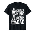 Chess Player Dad Board Game Fathers Day T-Shirt - Minimalist Print Unisex - T-Shirt, Sweatshirt, Hoodie