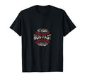 Hit Hard Run Fast Turn Left Leopard T-Shirt - Graphic Print Unisex - T-Shirt, Sweatshirt, Hoodie