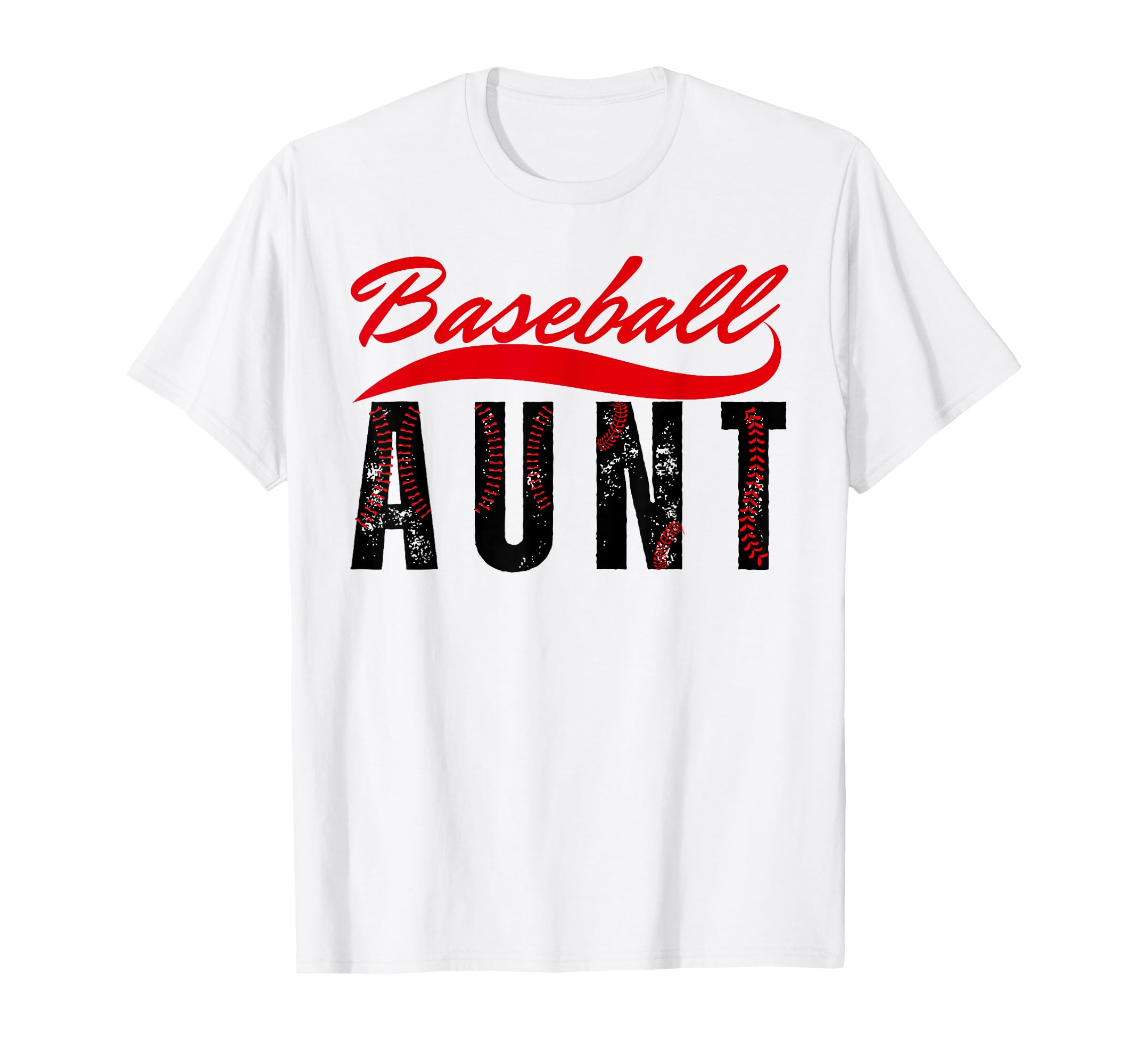 Baseball Aunt Family Matching Aunt T-Shirt - Trendy Graphic Unisex - T-Shirt, Sweatshirt, Hoodie