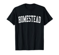 Homestead Fl Distressed White T-Shirt - Fun Novelty Design Men Women - T-Shirt, Sweatshirt, Hoodie