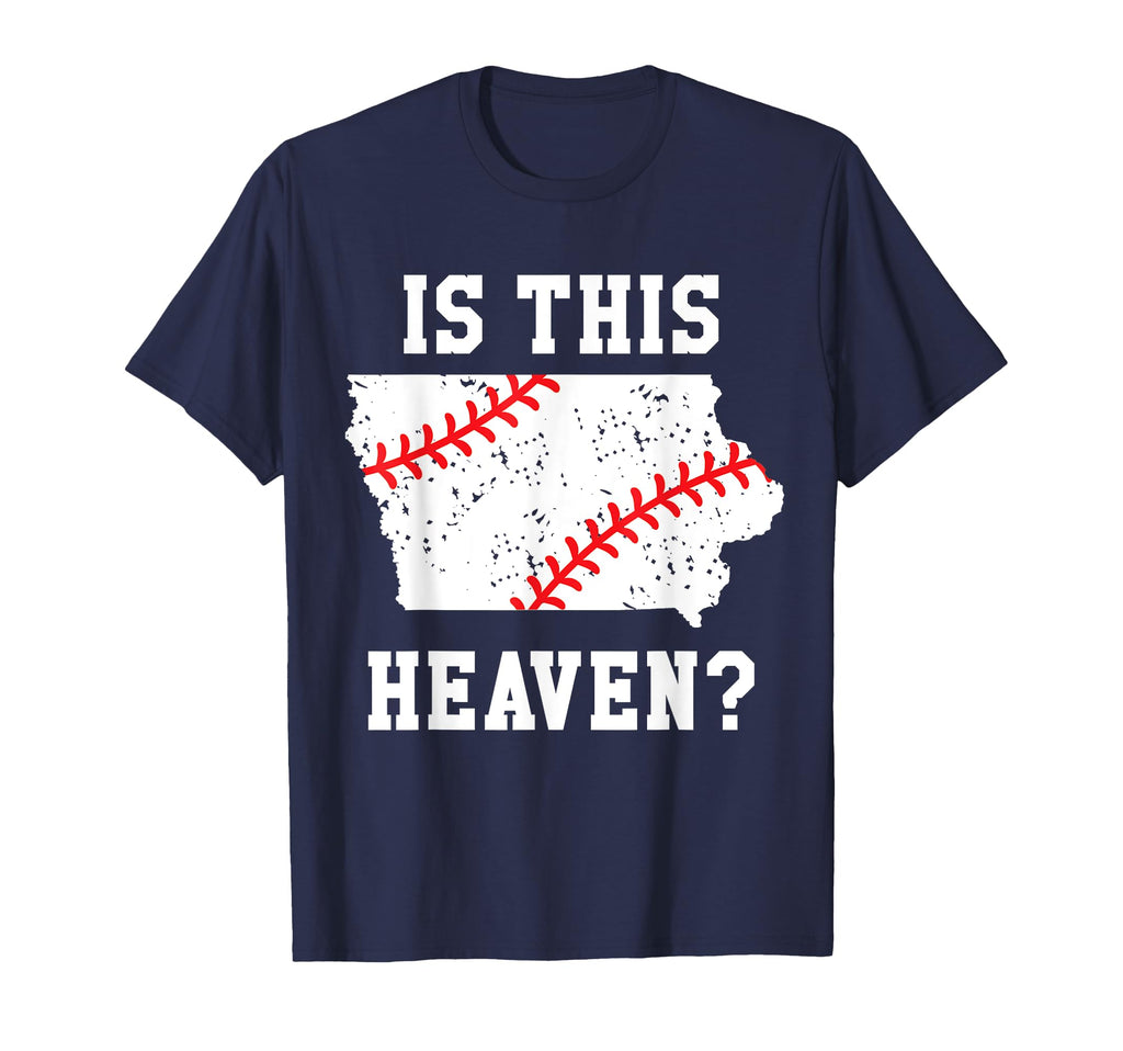 Is This Heaven Iowa Baseball Field T-Shirt - Aesthetic Graphic for Adults - T-Shirt, Sweatshirt, Hoodie