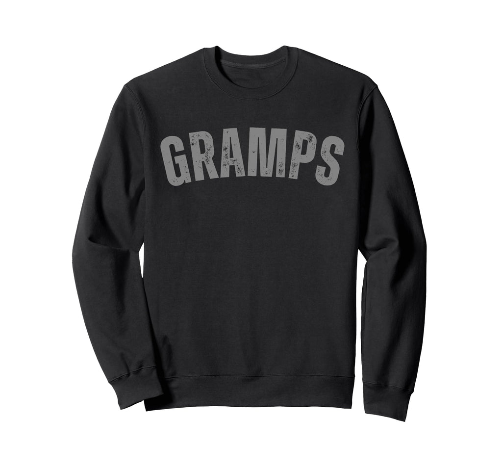 Gramps Distressed Grandpa Sweatshirt - Fun Novelty Design Unisex - T-Shirt, Sweatshirt, Hoodie