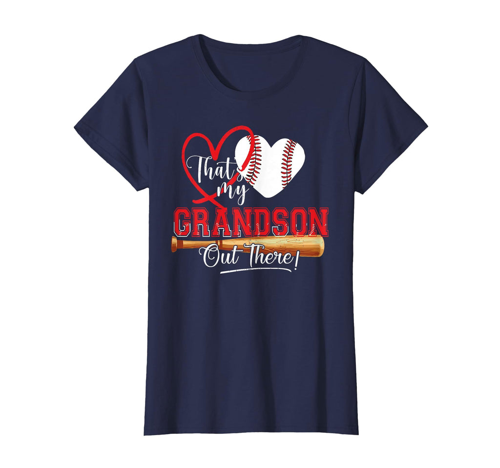 Thats My Grandson Out There Baseball T-Shirt - Graphic Print for Adults - T-Shirt, Sweatshirt, Hoodie