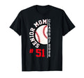 Senior Mom Class 2026 Baseball T-Shirt - Minimalist Print for Adults - T-Shirt, Sweatshirt, Hoodie