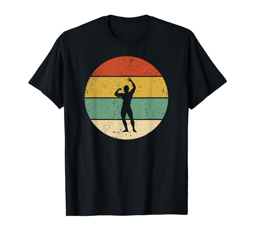 Gym Bodybuilder Sunset T-Shirt - Fun Novelty Design for Adults - T-Shirt, Sweatshirt, Hoodie
