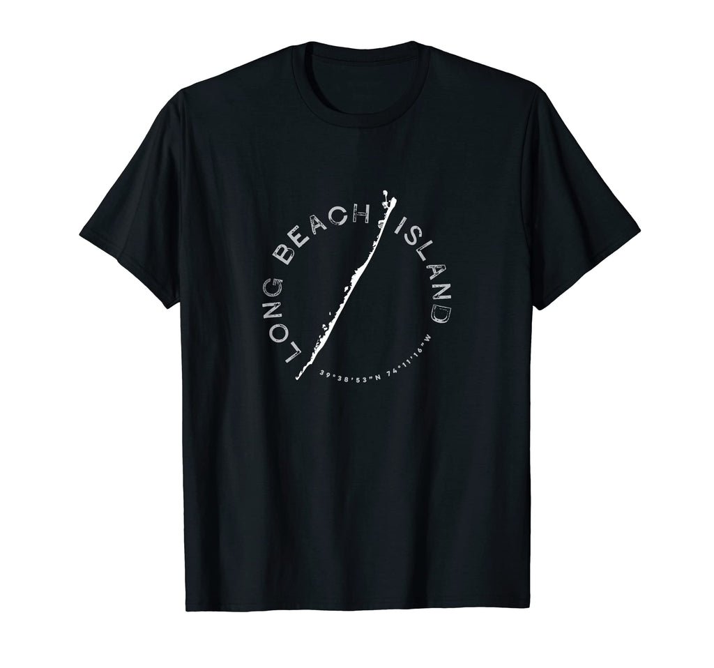 Long Beach Island Distressed T T-Shirt - Streetwear Style Men Women - T-Shirt, Sweatshirt, Hoodie