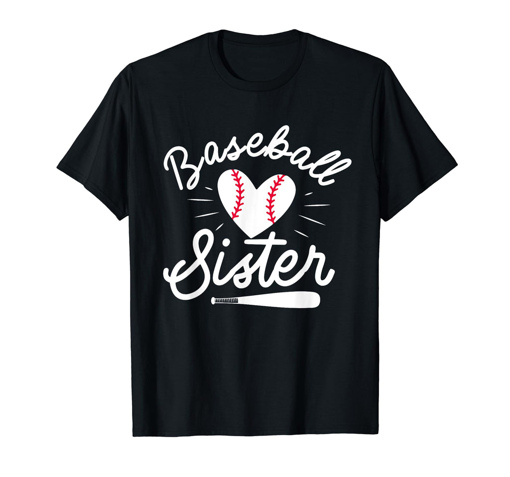 Baseball Sister Funny Baseball T-Shirt - Aesthetic Graphic for Adults - T-Shirt, Sweatshirt, Hoodie