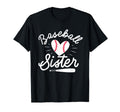 Baseball Sister Funny Baseball T-Shirt - Aesthetic Graphic for Adults - T-Shirt, Sweatshirt, Hoodie