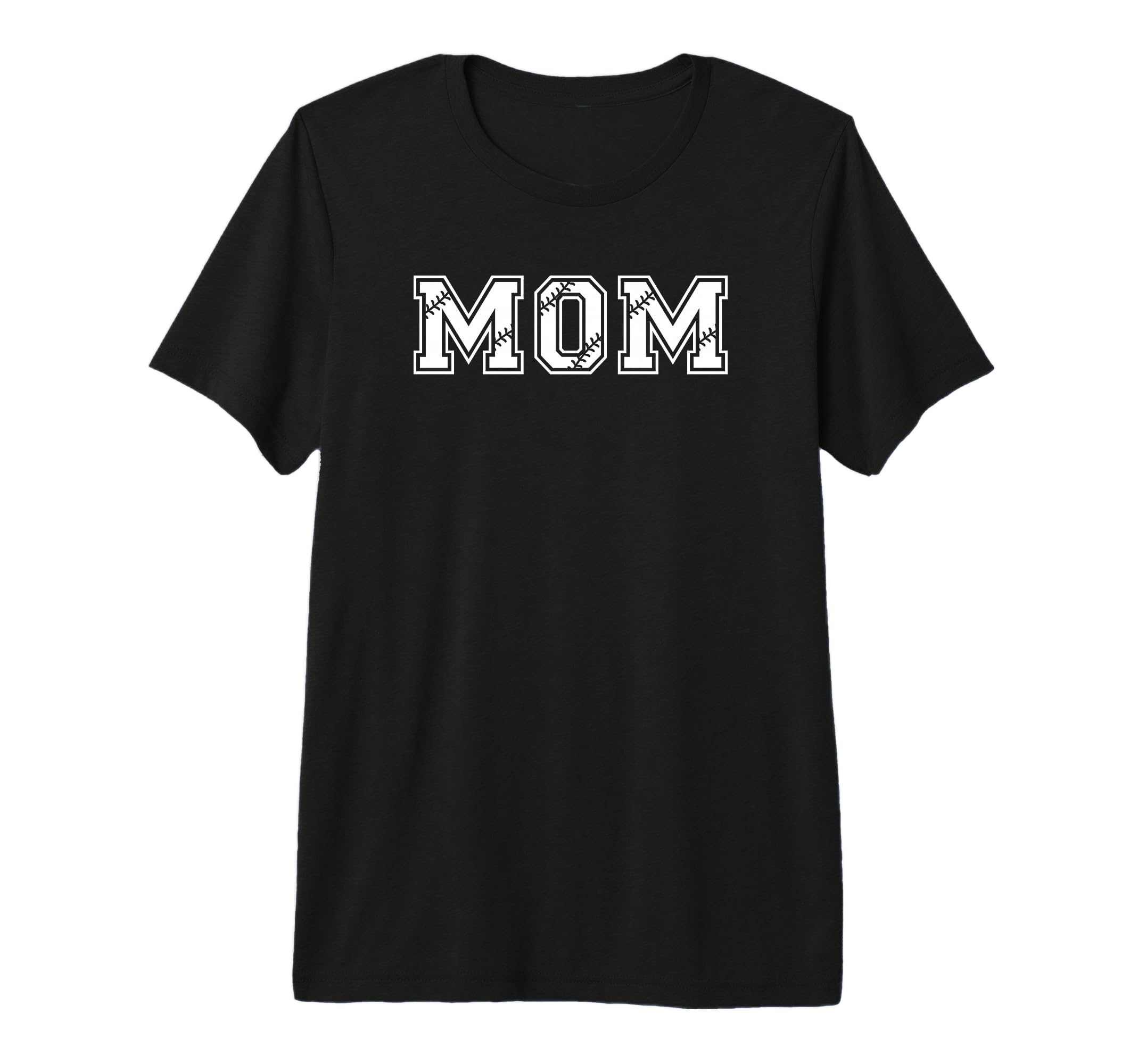 Baseball Mom Gift Tri Blend T-Shirt - Minimalist Print for Adults - T-Shirt, Sweatshirt, Hoodie