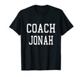Coach Jonah Custom Football Soccer T-Shirt - Graphic Print Men Women - T-Shirt, Sweatshirt, Hoodie