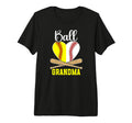 Ball Grandma Heart Softball Baseball T-Shirt - Unique Graphic for Adults - T-Shirt, Sweatshirt, Hoodie