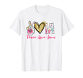 Peace Love Iowa Floral Iowa Pride State T-Shirt - Aesthetic Graphic Unisex - T-Shirt, Sweatshirt, Hoodie