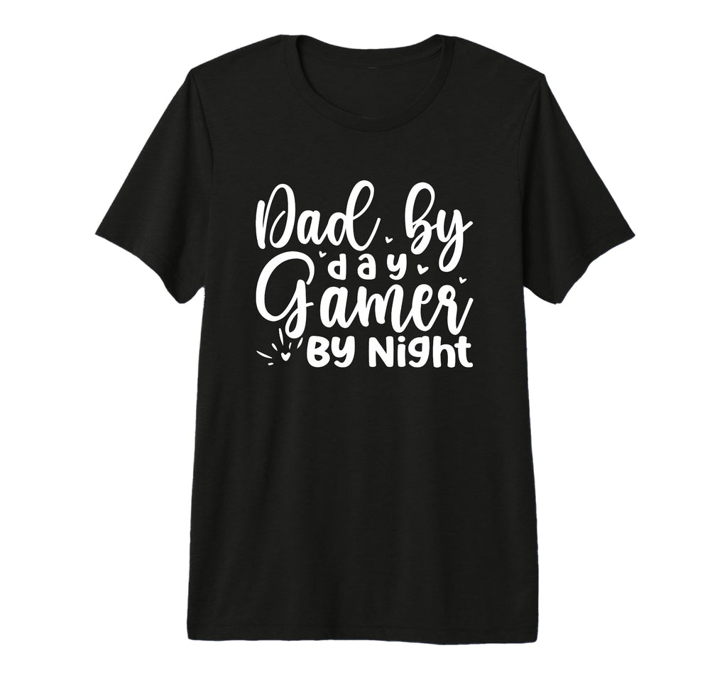 Dad Day Gamer Night Fun Adventure Tri T-Shirt - Custom Art Print Men Women - T-Shirt, Sweatshirt, Hoodie