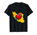 Iran Love Heart Peace Symbol Persian T-Shirt - Streetwear Style Men Women - T-Shirt, Sweatshirt, Hoodie