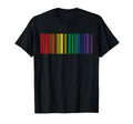 Rainbow Barcode Pride Lgbtq Rainbow 2026 T-Shirt - Graphic Print Unisex - T-Shirt, Sweatshirt, Hoodie