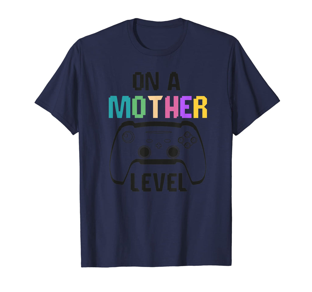 Mother Level Fun Mothers Day Gamer Mom T-Shirt - Novelty Apparel Unisex - T-Shirt, Sweatshirt, Hoodie