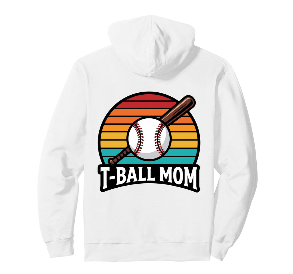 Funny T Ball Mom Softball Ball T Hoodie - Aesthetic Graphic for Adults - T-Shirt, Sweatshirt, Hoodie