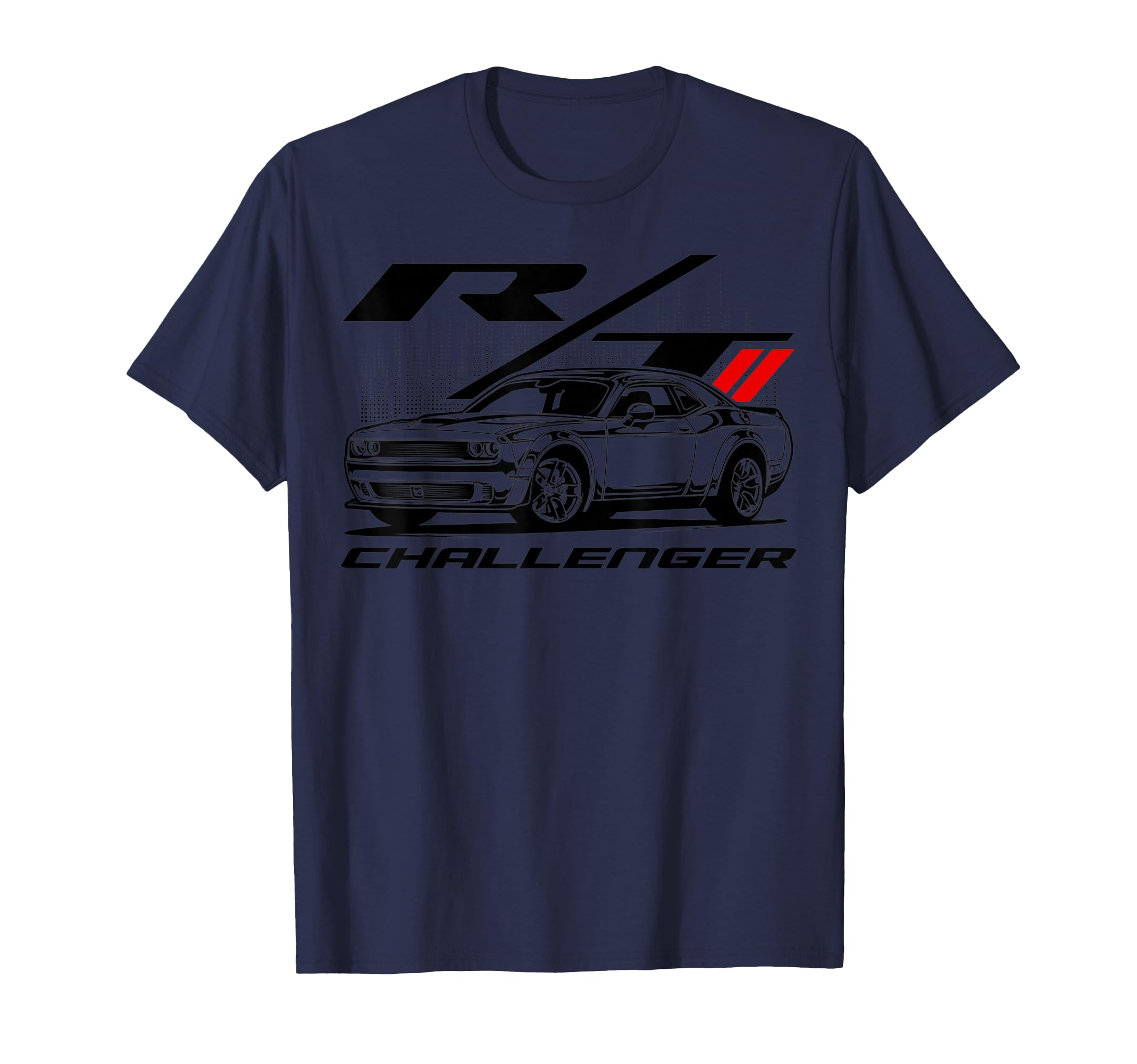 Car Challenger Basic Automotive T-Shirt - Custom Art Print Men Women - T-Shirt, Sweatshirt, Hoodie