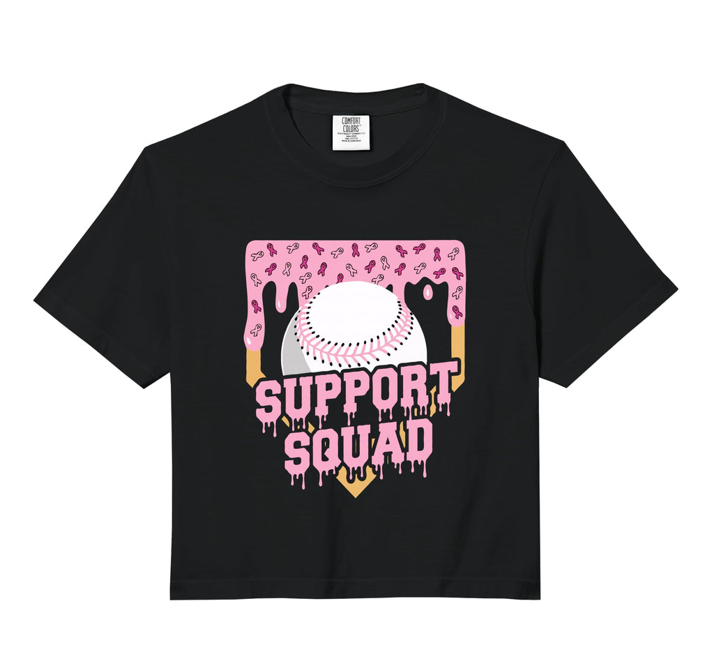 Baseball Drip Ice Cream Breast Cancer Sweatshirt - Graphic Print Unisex - T-Shirt, Sweatshirt, Hoodie