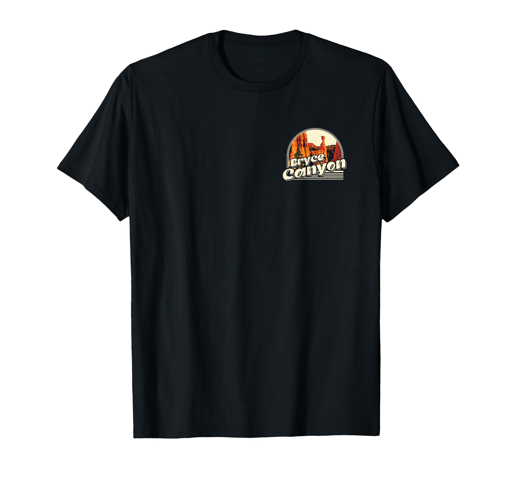 Bryce Canyon National Park Front And T-Shirt - Minimalist Print Men Women - T-Shirt, Sweatshirt, Hoodie