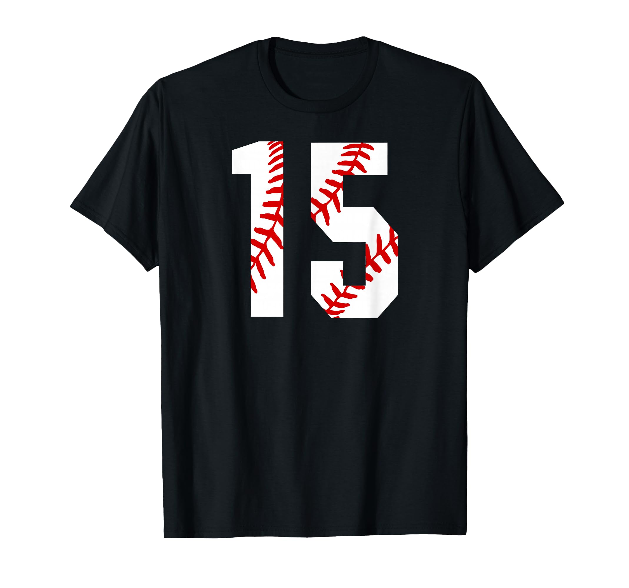 Baseball Mom 15 Jersey Baseball T-Shirt - Casual Everyday Wear Unisex - T-Shirt, Sweatshirt, Hoodie