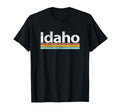 Idaho Worn Stripes T-Shirt - Fun Novelty Design for Adults - T-Shirt, Sweatshirt, Hoodie