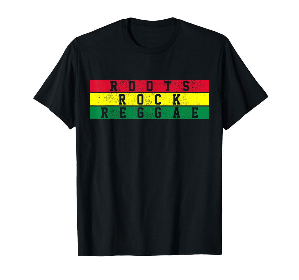 Reggae Music Roots Rock Jamaica T-Shirt - Aesthetic Graphic Unisex - T-Shirt, Sweatshirt, Hoodie