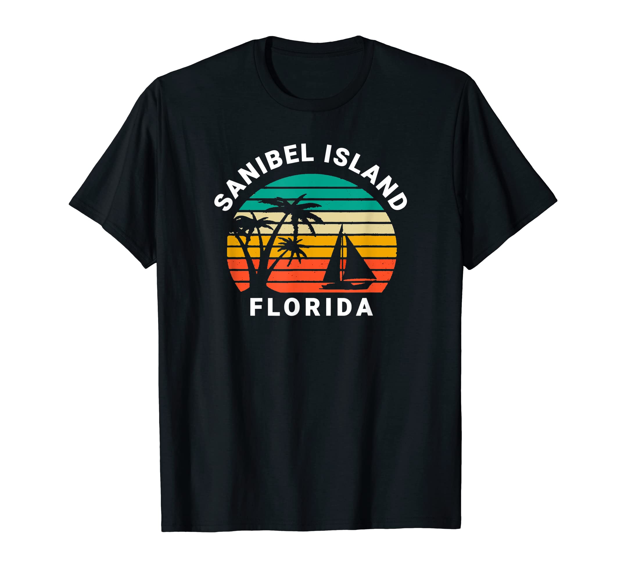 Sanibel Island Florida Summer T-Shirt - Minimalist Print Men Women - T-Shirt, Sweatshirt, Hoodie