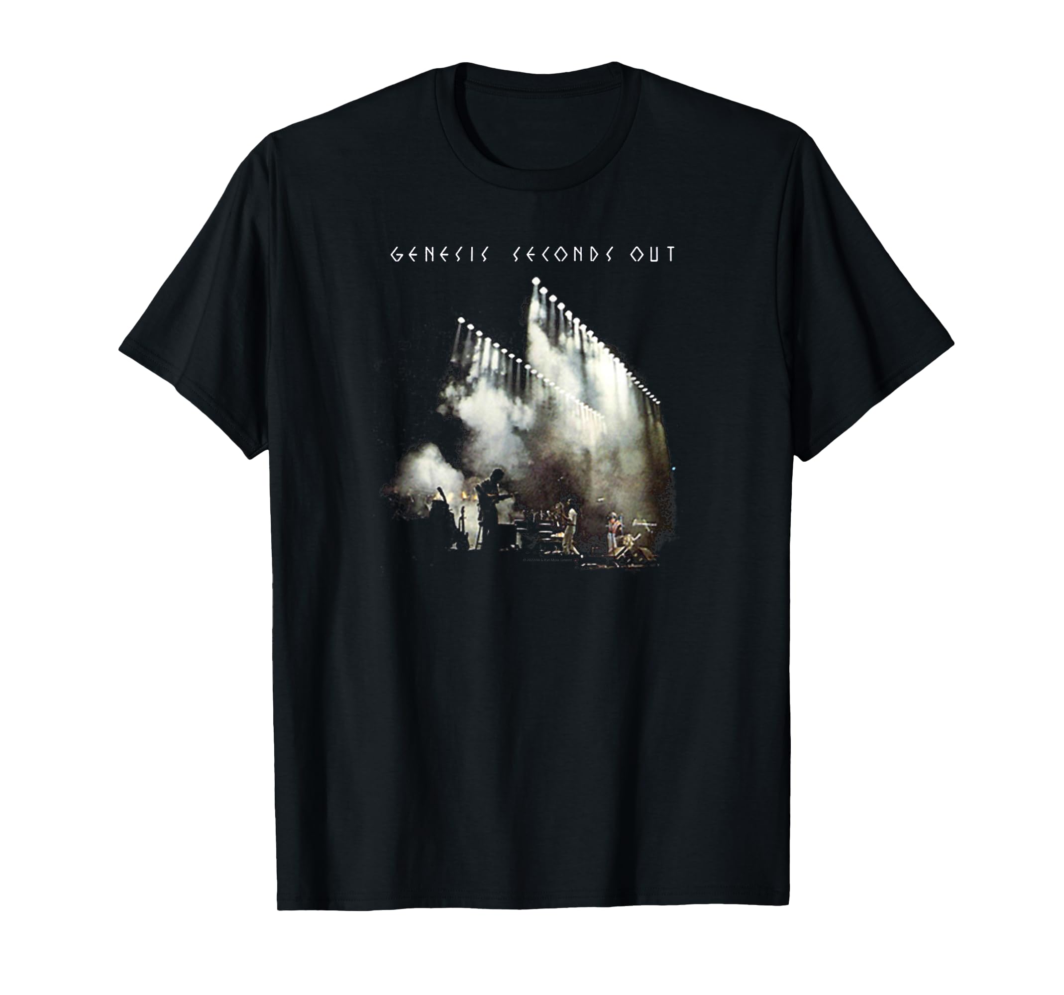 Genesis Rock Music Band Seconds Out T-Shirt - Custom Art Print for Adults - T-Shirt, Sweatshirt, Hoodie