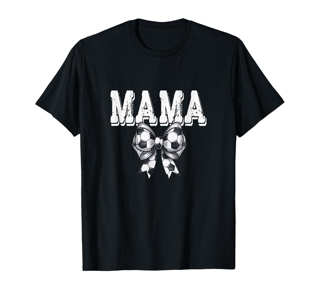 Coquette Soccer Bow Mama Sister Grandma T-Shirt - Aesthetic Graphic Unisex - T-Shirt, Sweatshirt, Hoodie