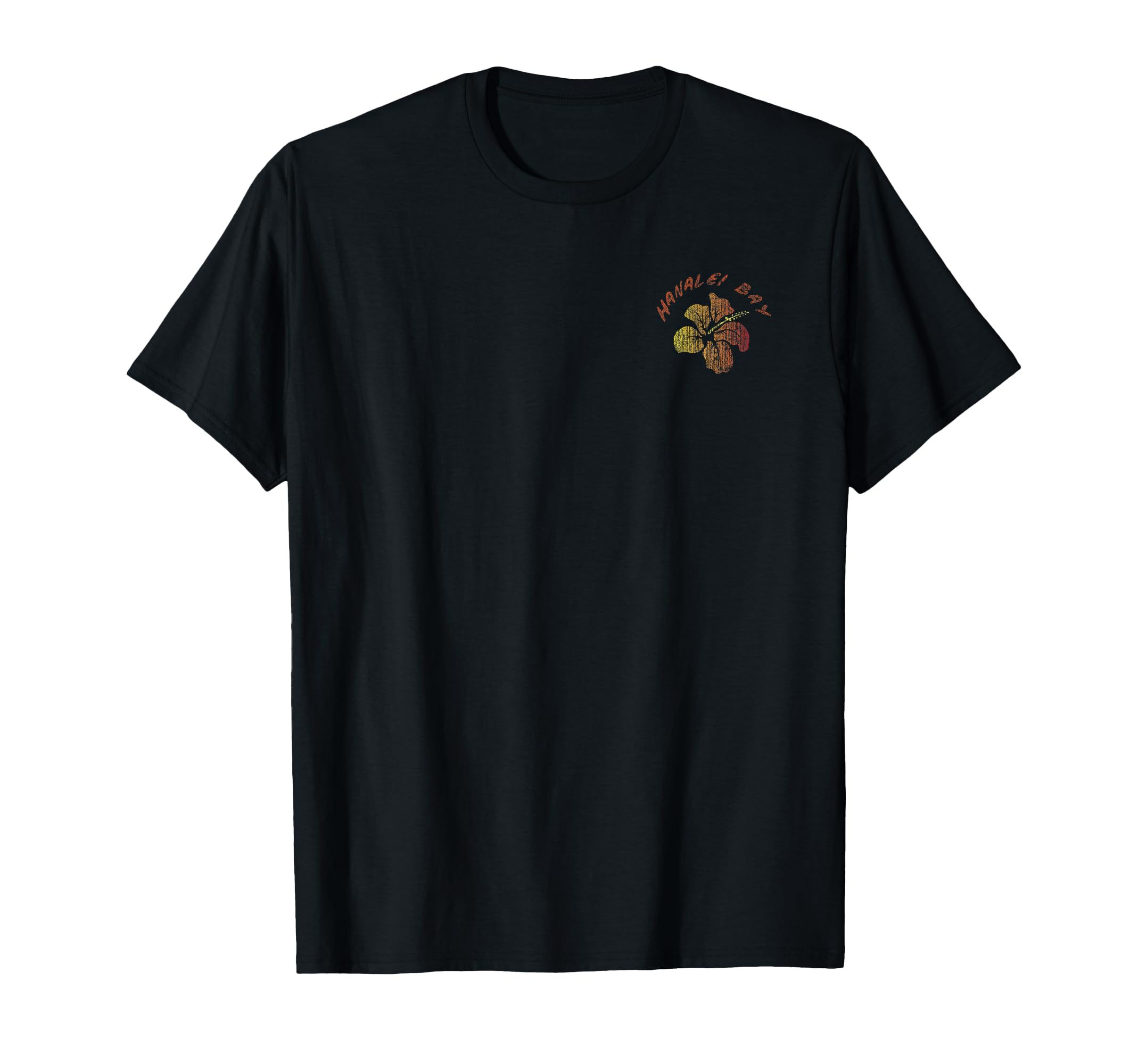 Hanalei Bay Kauai Island Hawaiian Beach Surf T-Shirt - Graphic Print Unisex - T-Shirt, Sweatshirt, Hoodie