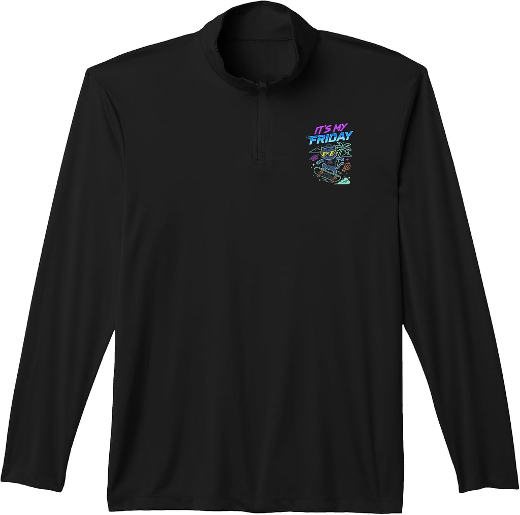 PixelPunch Feline Deck Weekend Vibe Co. - Adult & Kids T-Shirts, Sweatshirts & Hoodies apparel design preview 1