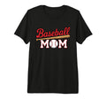 American Baseball Mom Mama Tri Blend T-Shirt - Fun Novelty Design Men Women - T-Shirt, Sweatshirt, Hoodie