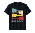 80S Rock Guitar 1980S Music Band T-Shirt - Minimalist Print for Adults - T-Shirt, Sweatshirt, Hoodie