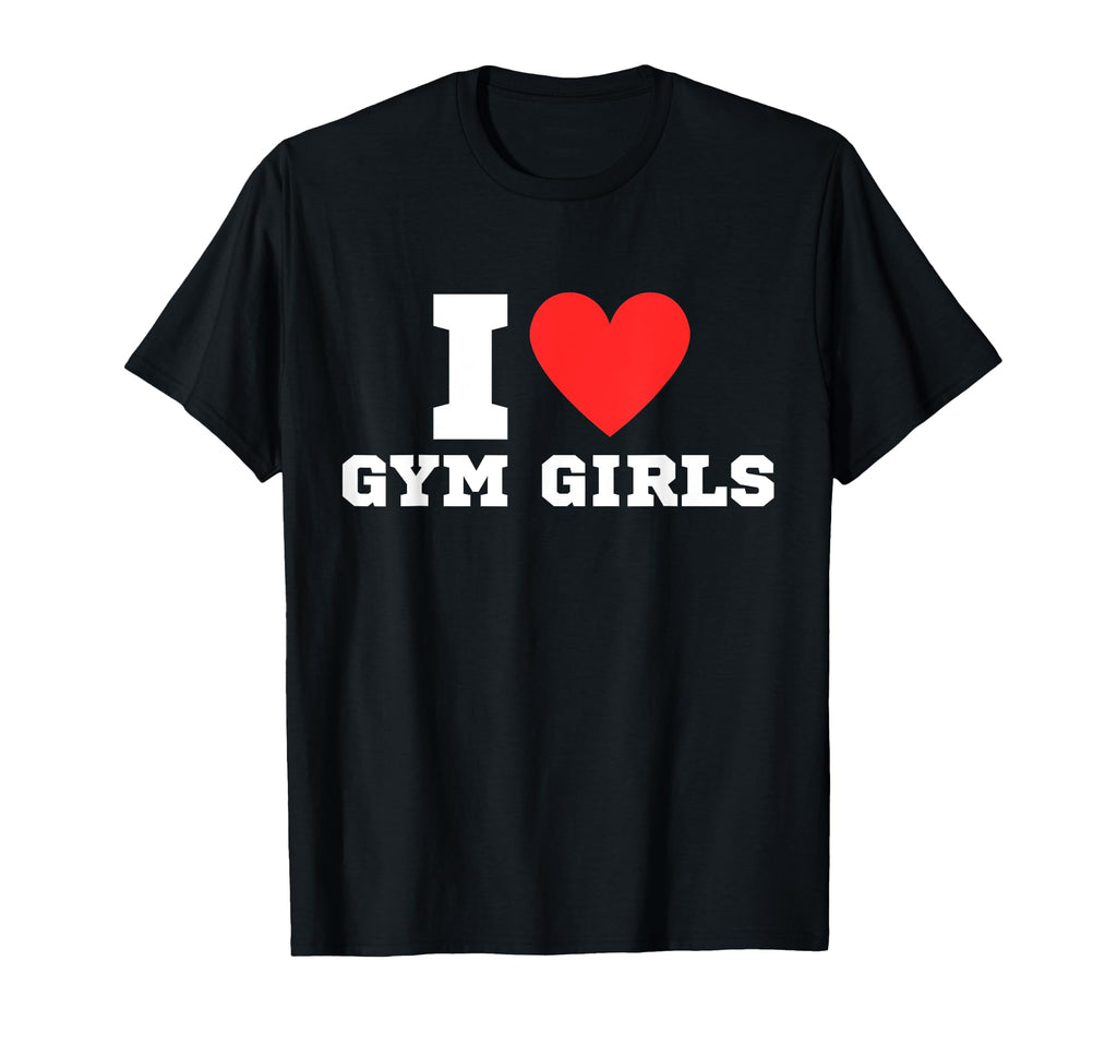 I Love Gym Gym Gymbro Y2K Red Heart Love T-Shirt - Minimalist Print Unisex - T-Shirt, Sweatshirt, Hoodie
