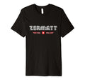 Zermatt Switzerland 70S 80S Type T-Shirt - Custom Art Print for Adults - T-Shirt, Sweatshirt, Hoodie
