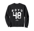 Matthew Boyd 48 Detroit Mlb Players Sweatshirt - Graphic Print Unisex - T-Shirt, Sweatshirt, Hoodie