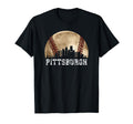 Pittsburgh Skyline City Baseball Lover T-Shirt - Unique Graphic for Adults - T-Shirt, Sweatshirt, Hoodie