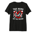 Proud Baseball Pitcher Mom T-Shirt - Fun Novelty Design for Adults - T-Shirt, Sweatshirt, Hoodie