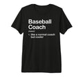 Funny Baseball Coach Definition Designer T-Shirt - Trendy Graphic Unisex - T-Shirt, Sweatshirt, Hoodie