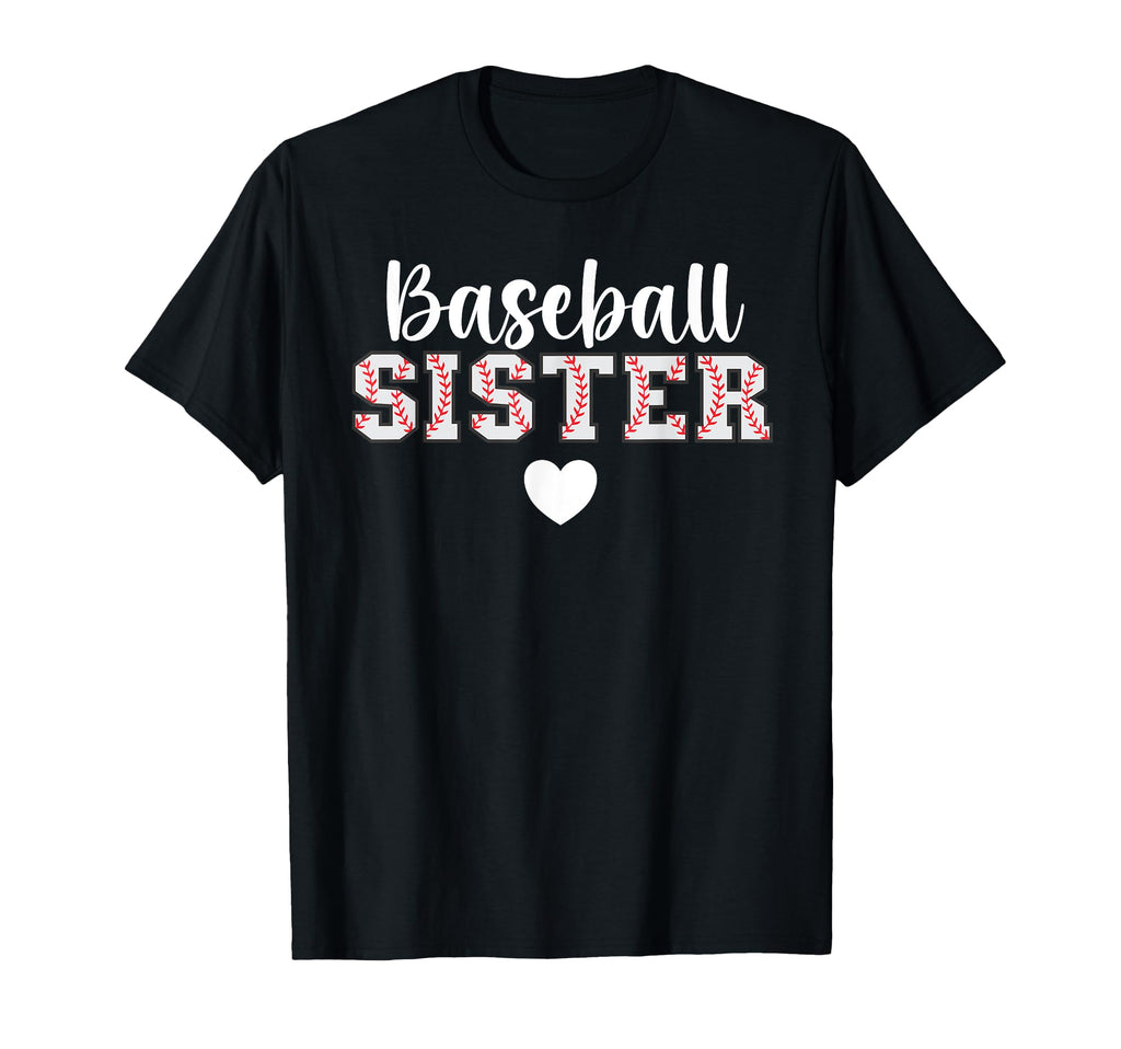 Baseball Sister Proud Baseball T-Shirt - Aesthetic Graphic Men Women - T-Shirt, Sweatshirt, Hoodie