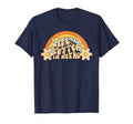 1970S Rainbow Floral T-Shirt - Casual Everyday Wear for Adults - T-Shirt, Sweatshirt, Hoodie