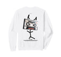 Back Streetwear Old School Music Tape Sweatshirt - Minimalist Print Unisex - T-Shirt, Sweatshirt, Hoodie