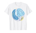 Peace Sign Drawing I Hippie Peace Sign T-Shirt - Streetwear Style Men Women - T-Shirt, Sweatshirt, Hoodie