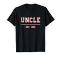 Uncle Est 1986 Funny Sports Year T-Shirt - Fun Novelty Design for Adults - T-Shirt, Sweatshirt, Hoodie