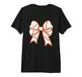 Coquette Bow Baseball Mama Baseball T-Shirt - Fun Novelty Design Men Women - T-Shirt, Sweatshirt, Hoodie