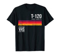 80S Video Cassette Tape Vhs T-Shirt - Fun Novelty Design for Adults - T-Shirt, Sweatshirt, Hoodie
