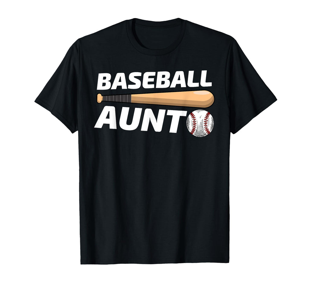 Baseball Aunt Family Matching Aunt T-Shirt - Unique Graphic Unisex - T-Shirt, Sweatshirt, Hoodie